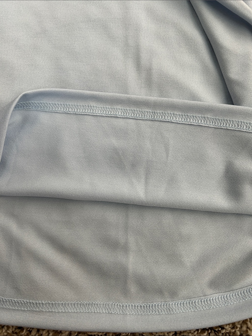 Vintage Nike DRI-FIT Women’s Crew Neck Short Sleeve Tee | Heather Blue | Size M - Picture 13 of 15